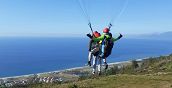 Decollo parapendio a Pizzo Calabro con pilota esperto