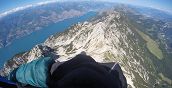 Volo in parapendio su Monte Corno Mozzo nella Lessinia occidentale
