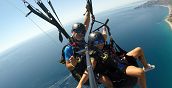 Parapendio a Gallodoro: panorami spettacolari della Sicilia