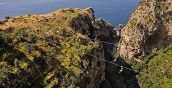 Volo zipline con vista su Conca dei Marini