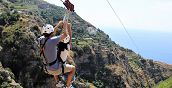 Zipline Furore sulla scogliera della Costiera Amalfitana