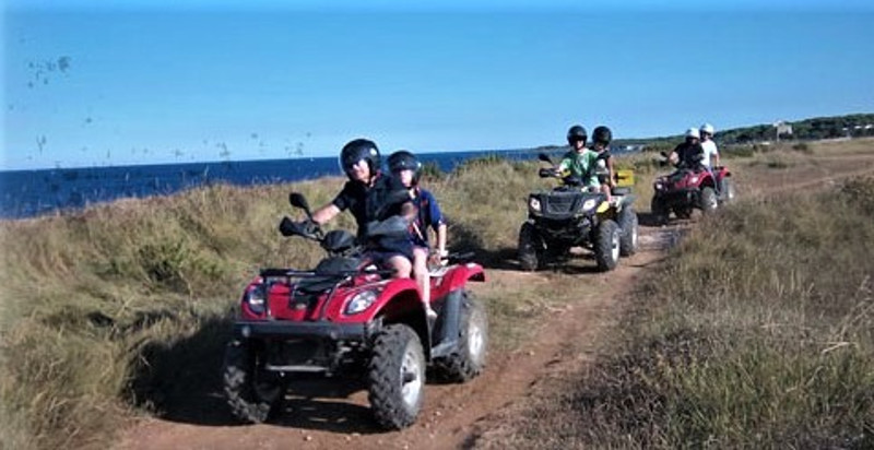 Avventura in quad tra i paesaggi del Salento