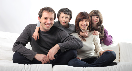 Servizio fotografico famiglia