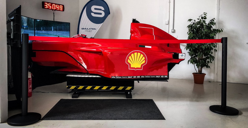 Esperienza di guida nel simulatore di Formula 1 a Milano