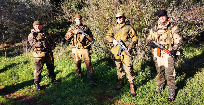 Partita di softair nel Lazio con amici