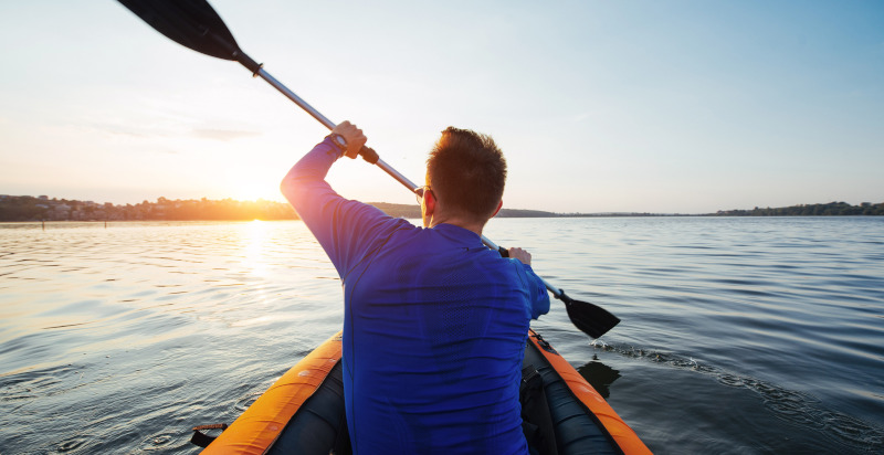 Esperienza sportiva in kayak adatta a tutti sul Lago Maggiore