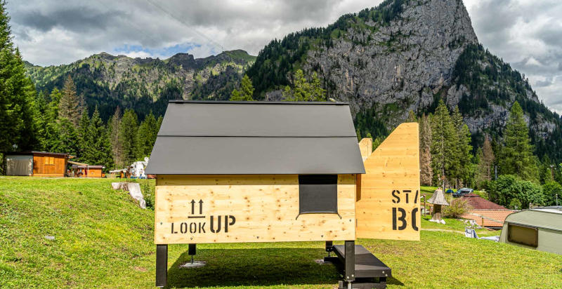 Comfort moderno in una StarsBox immersa nelle Dolomiti, vicino alla Marmolada