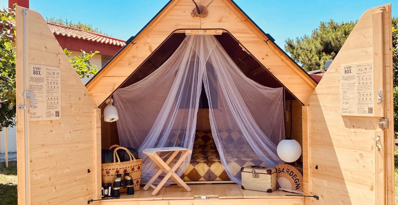 Esperienza di pernottamento in Starsbox ad Alghero