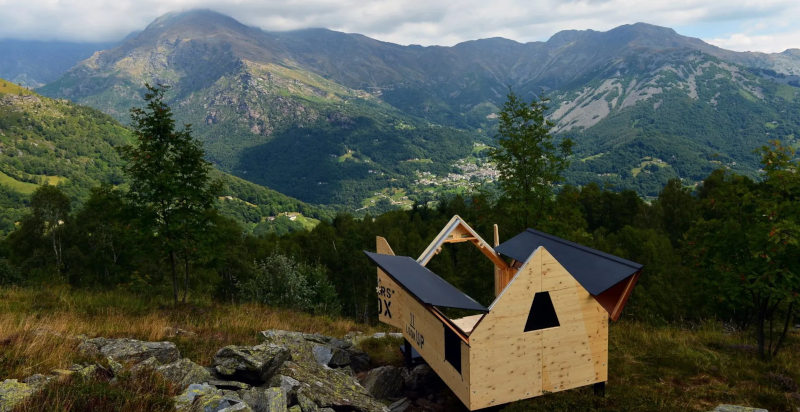 StarsBox Valchiusella immersa nella natura a 1150 metri di altitudine