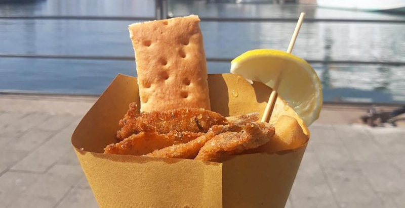 Calamari fritti - Specialità dello street food genovese