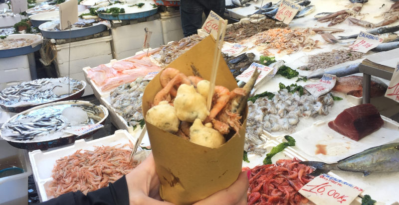 Cuoppo di mare - Cibo di strada napoletano