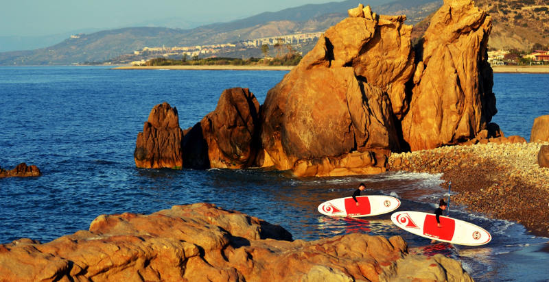 Tour in paddle surf con snorkeling in Sicilia