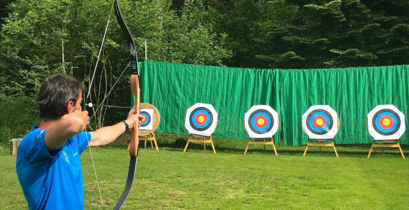 Tirare con l'arco in Val di Sole in Trentino