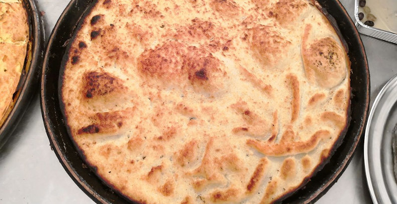 Farinata ligure - Specialità culinaria di Savona