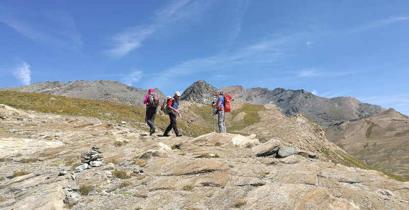 Trekking in Valsesia con vista sul Monte Rosa