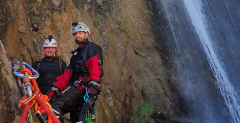 Canyoning Tremosine sul Garda tra cascate e panorami