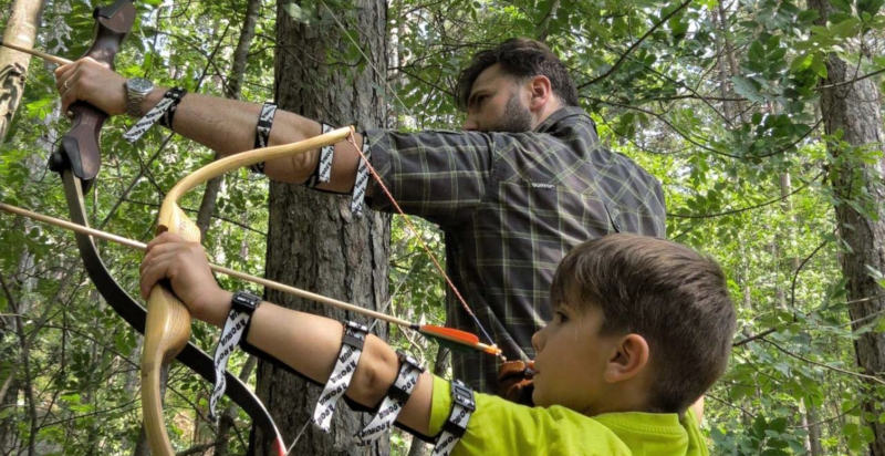 Tiro con l’arco per adulti e bambini 