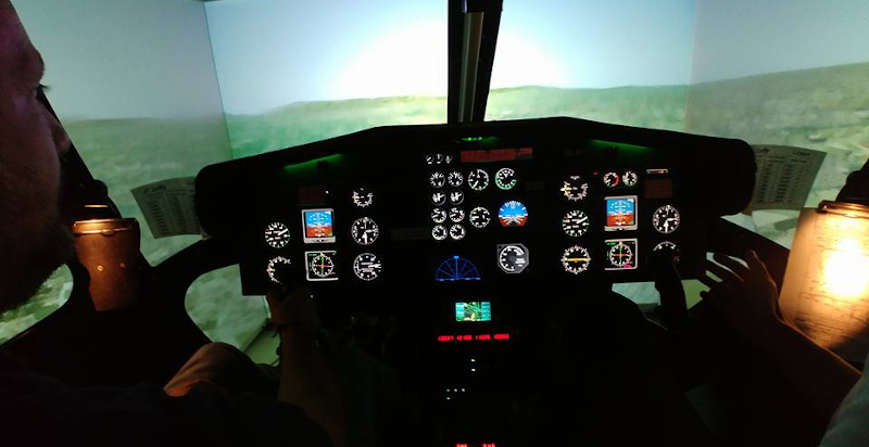 Pacchetti di volo nel simulatore a Trento