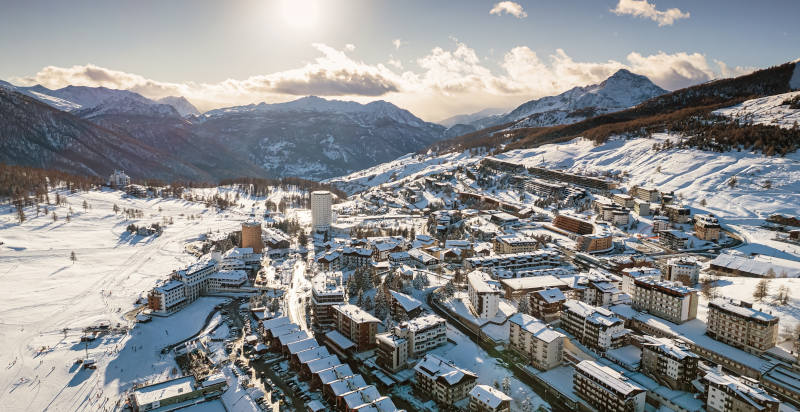Urban escape a Sestriere in Piemonte