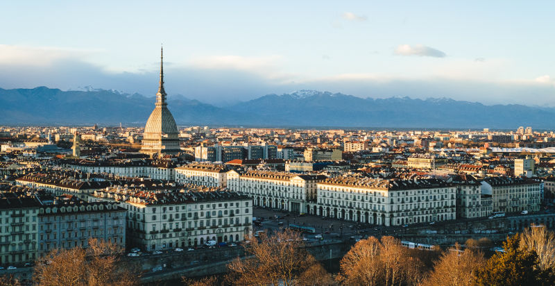 Veduta del centro di Torino