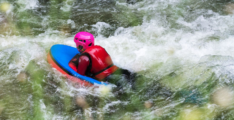 Esperienza di Hydrospeed sulla Dora Baltea in Valle d'Aosta
