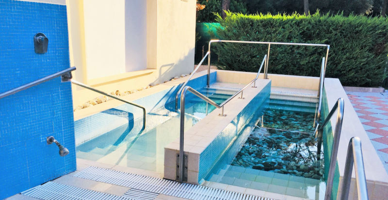 Vasca Kneipp Hotel Terme Internazionale Abano Terme