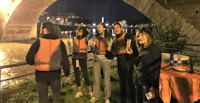 Verona city Raftin sul fiume Adige