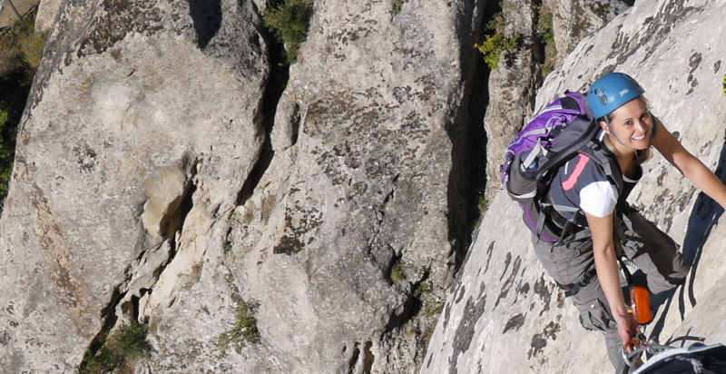 Esperienza via ferrata monti Lucani, natura selvaggia e paesaggi unici