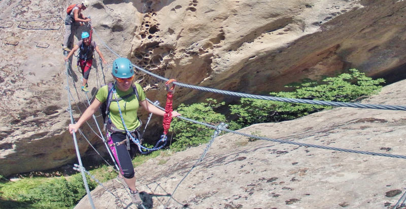 Via ferrata Dolomiti Lucane, avventura mozzafiato in provincia di Potenza