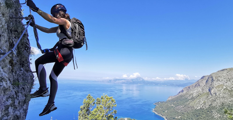 Avventura via ferrata Maratea, Appennino Calabro-Lucano