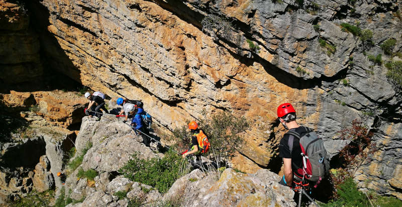 Via ferrata Sasso di Castalda, avventura montana in Basilicata