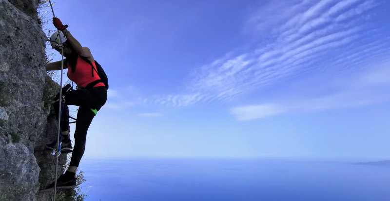 Esperienza via ferrata in provincia di Potenza, Maratea