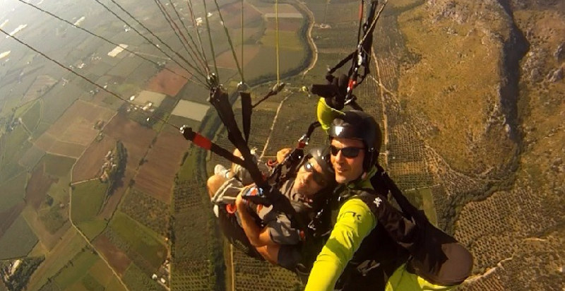 parapendio a roma