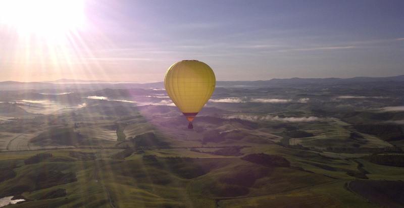Volo in mongolfiera Siena