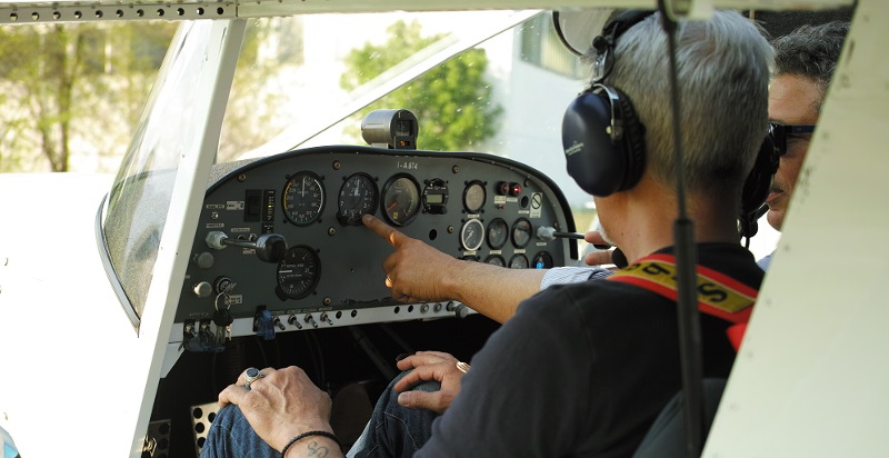 Voli turistici in aereo
