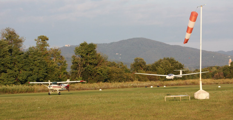 Volo con aliante Udine provincia