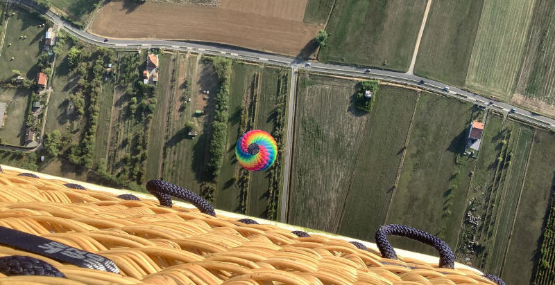 Regalo per la coppia: volo in mongolfiera Roma