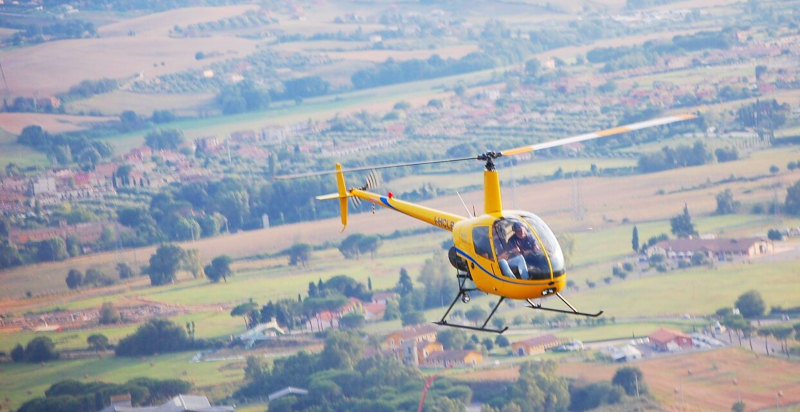 Sorvolo zone limitrofe di Roma