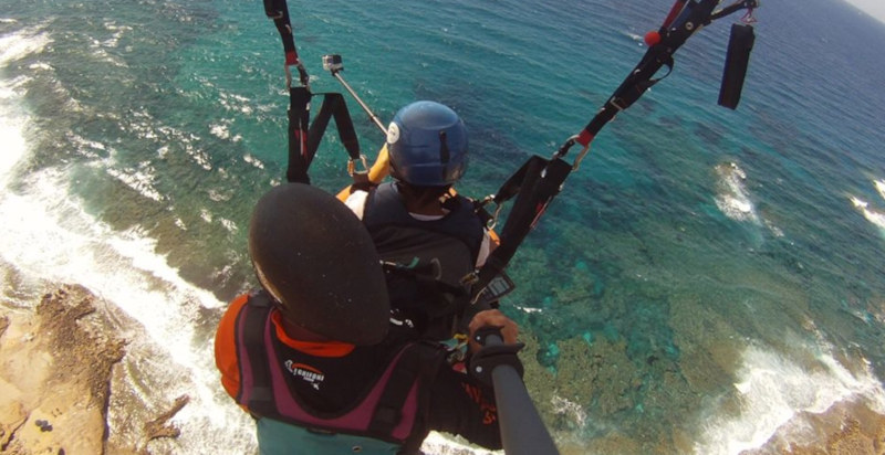 Parapendio a Sassari con panorami mozzafiato sul Mediterraneo