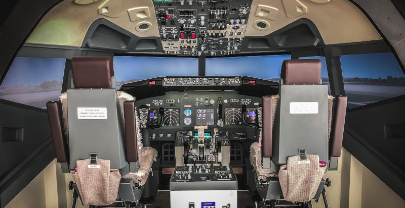 Simulatore di volo su Boeing a Milano