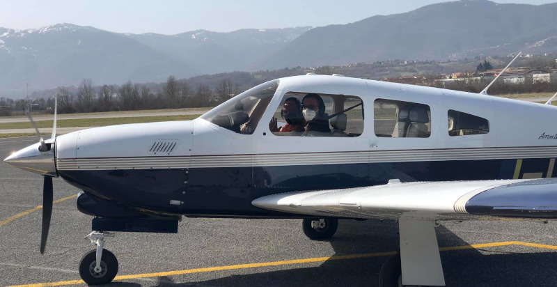 Volo panoramico in aeroplano con sorvolo del Gran Sasso