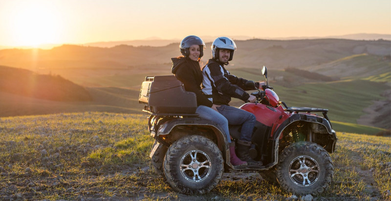 Week end in quad Toscana colline senesi
