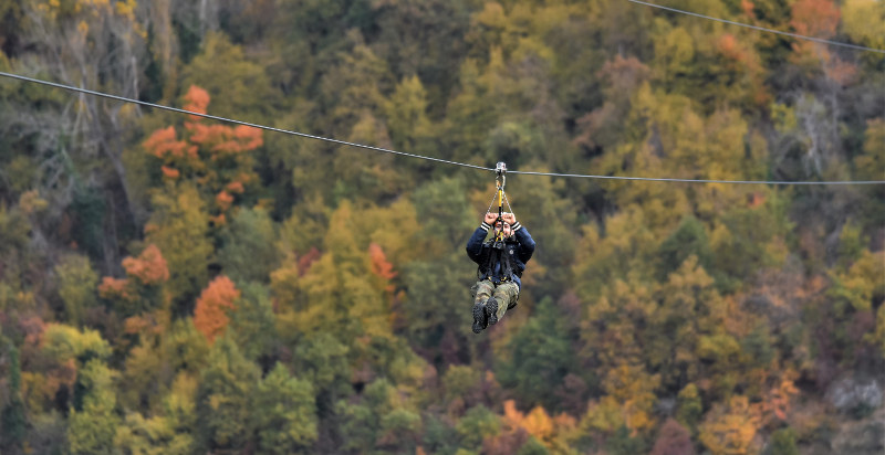 Zipline Majella: vista spettacolare dal volo a Pacentro